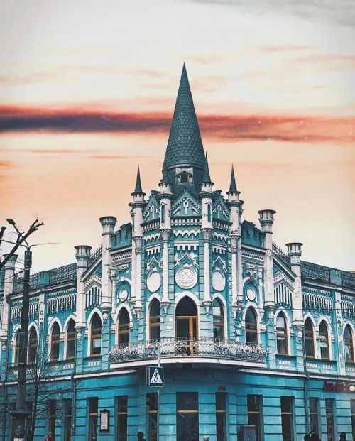 Блакитний палац - Фортеці, замки, палаци, Черкаська область, Черкаси