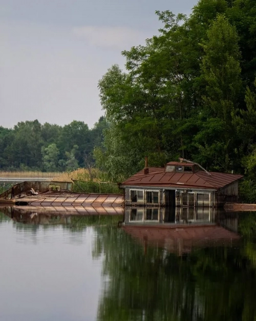 Дебаркадер «Д-241» - Покинуті місця, Київська область, Прип'ять