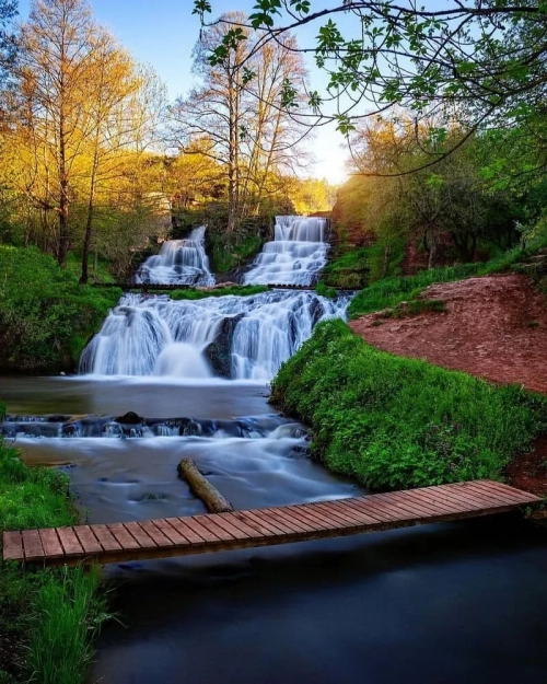 Джуринський водоспад - Водоспади, Тернопільська область, Нирків
