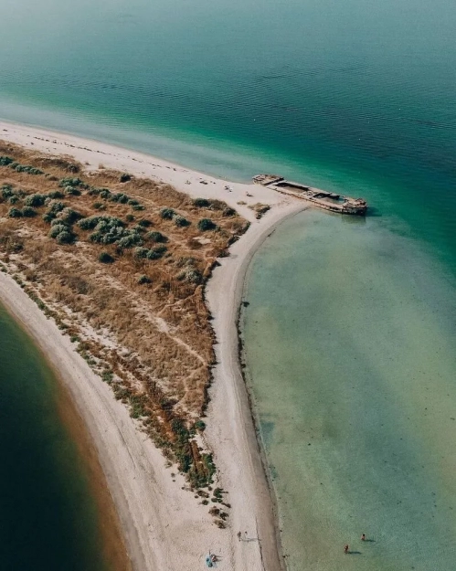 Кінбурнська коса - Острови, коси, Миколаївська область, Очаків