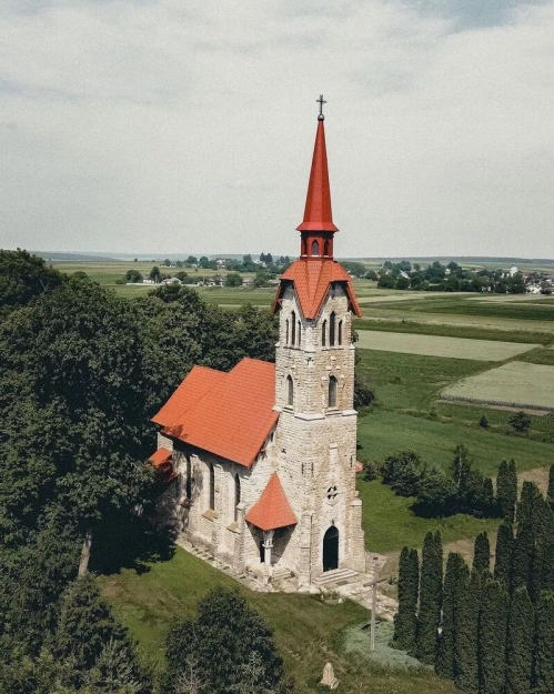 Костел Святого Антонія - Церкви, костели, монастирі, Тернопільська область, Лосяч