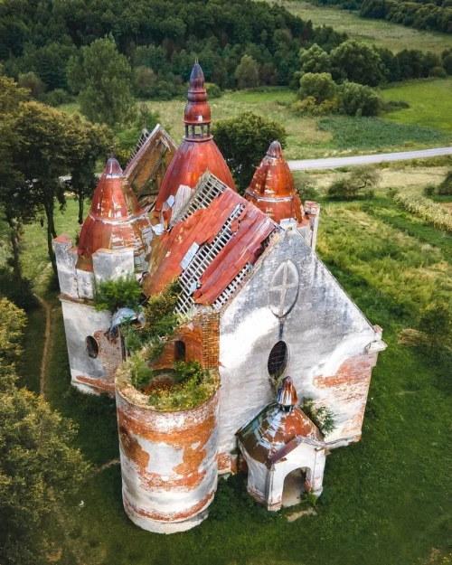 Костел святої Марії Магдалини - Церкви, костели, монастирі, Львівська область, Вовків