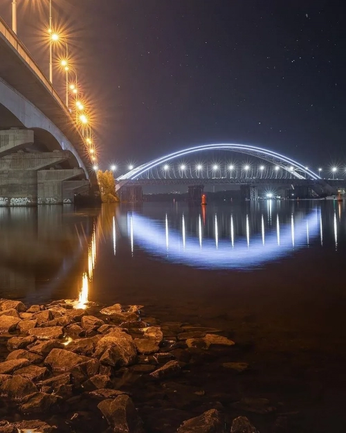 Подільський мостовий перехід - Мости, Київська область, Київ