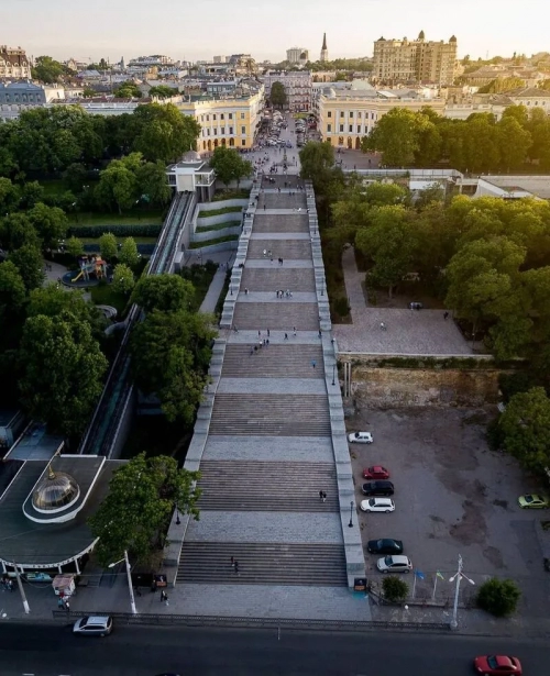 Потьомкінські сходи - Історичні споруди, Одеська область, Одеса
