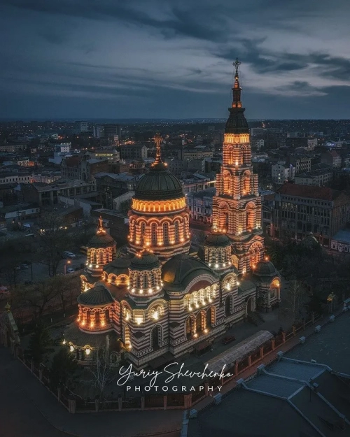 Свято-Благовіщенський кафедральний собор - Церкви, костели, монастирі, Харківська область, Харків